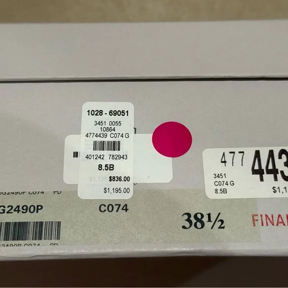 Brand New In Box Brunello Cucinelli Sparkling Knit Sneakers 38.5 - Picture 16 of 16